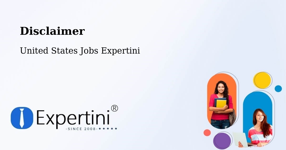 Disclaimer – Fultondale - United States Jobs Expertini